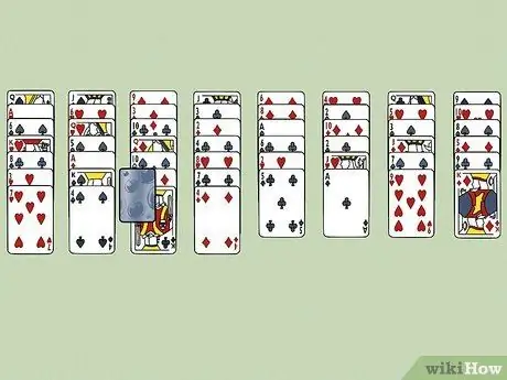 Играть в пасьянс FreeCell, шаг 2