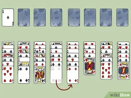 Играть в пасьянс FreeCell, шаг 5