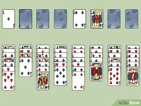 Сыграть в пасьянс FreeCell, шаг 8