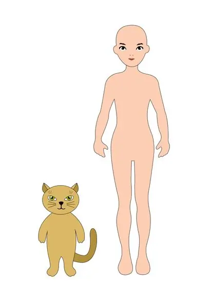 Рисуем бумажную куклу. Шаг 3