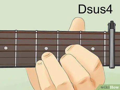 Сыграть в Wonderwall на гитаре. Шаг 5