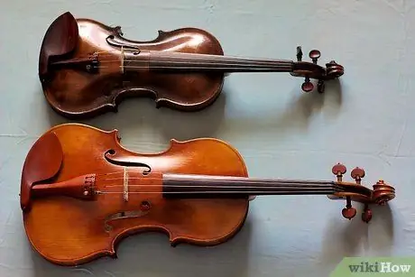 Различать скрипки и альты Шаг 1