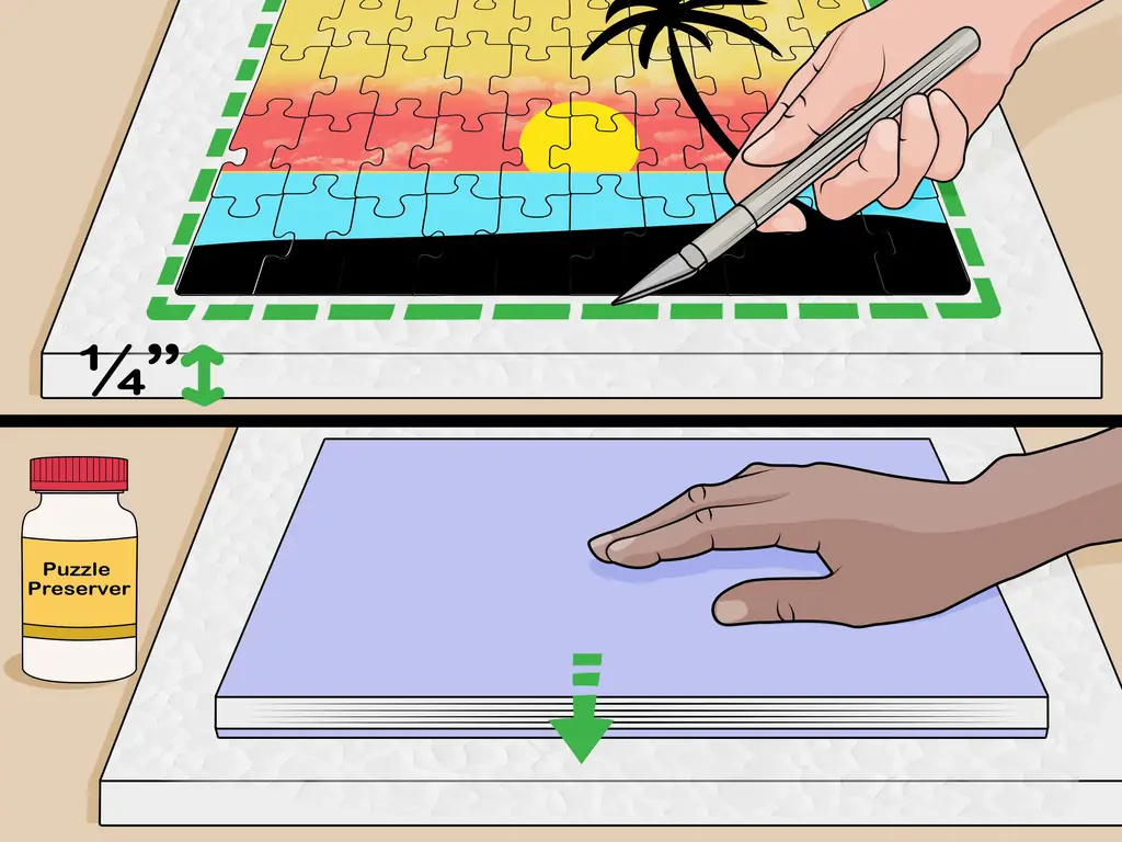 Как собирать пазлы: 13 шагов (с картинками)