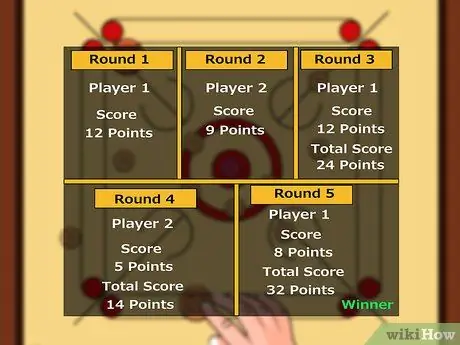 Играть в Карром для начинающих Шаг 13