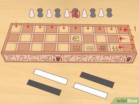 Играть в Senet Step 1