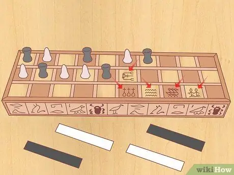 Играть в Senet Step 6
