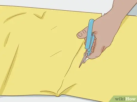 Заверните круглый подарок Шаг 1