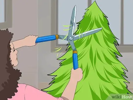 Обрезать елку Шаг 6