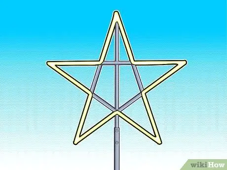 Сделайте большую рождественскую звезду Шаг 9