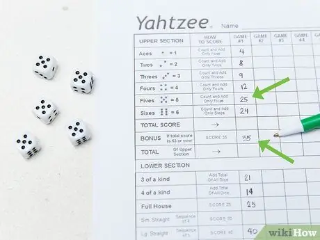 Играть Yahtzee Шаг 20