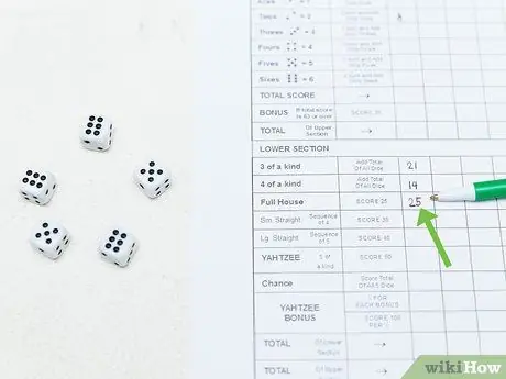 Играть в Yahtzee Step 7