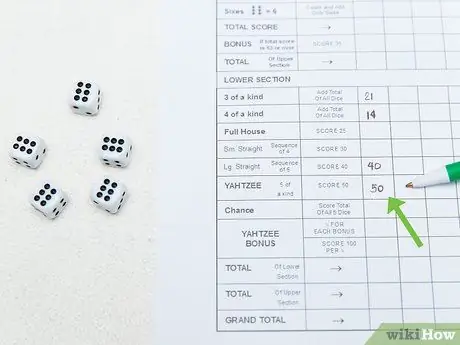 Играть в Yahtzee Step 9