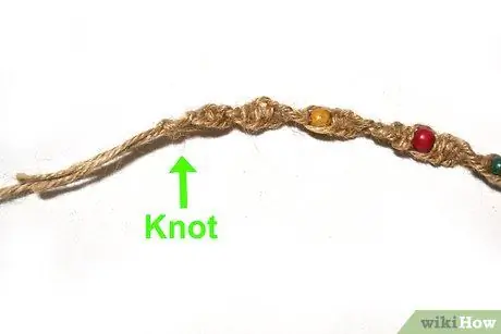 Изготовление ожерелья из конопли. Шаг 16