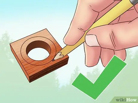 Изготовление деревянных колец Шаг 10