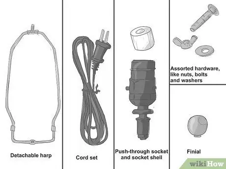 Построить лампу Шаг 2
