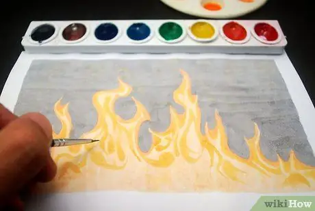 Paint Fire, шаг 4