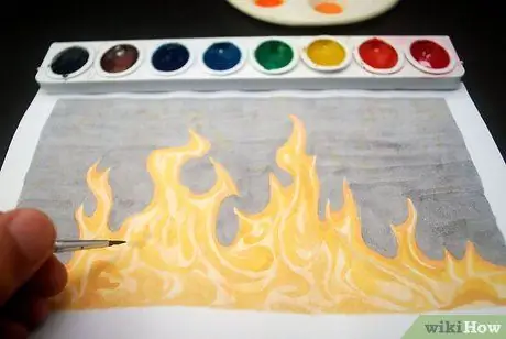 Paint Fire, шаг 5