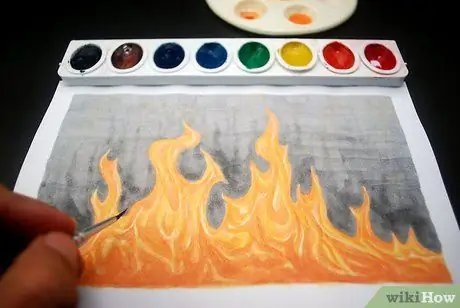 Paint Fire Шаг 7