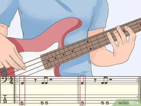 Играть в Funk Bass, шаг 2