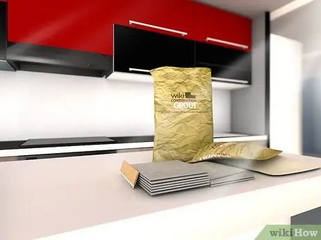 Установите кухонный фартук Шаг 1 Установите кухонный фартук Шаг 1