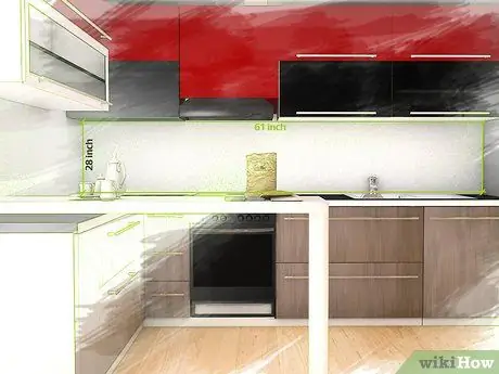 Установите кухонный фартук Шаг 3 Установите кухонный фартук Шаг 3