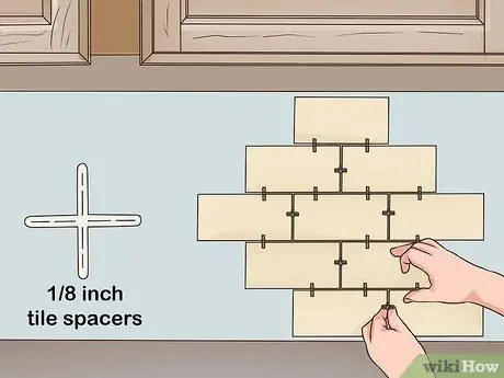 Установите панель Subway Tile Backsplash Шаг 10 Установите панель Subway Tile Backsplash Шаг 10