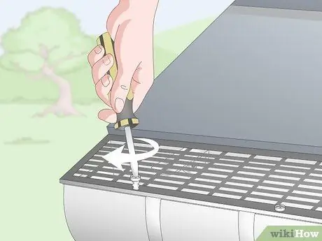 Установите ограждение желоба Шаг 10