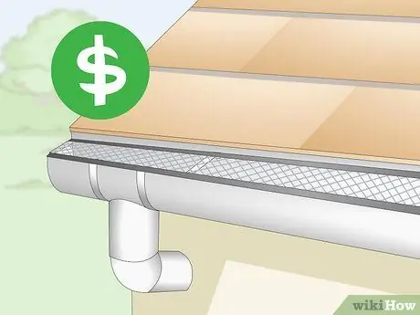 Установите ограждение желоба Шаг 15