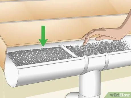 Установите ограждение желоба Шаг 19