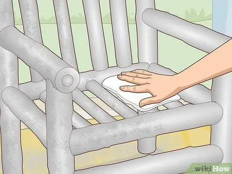 Покраска мебели из бамбука Шаг 12