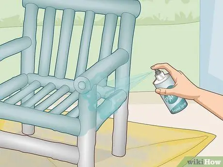 Покраска мебели из бамбука Шаг 15