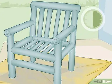 Покраска мебели из бамбука Шаг 16