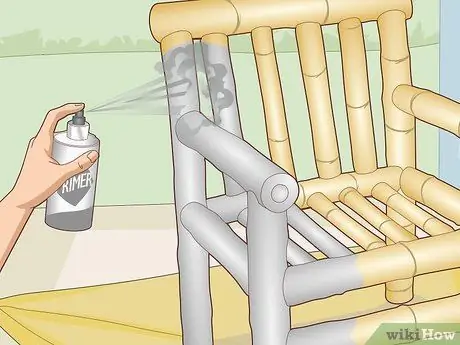 Покраска мебели из бамбука Шаг 9