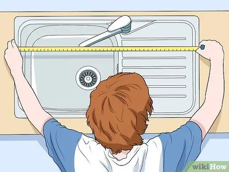 Измерьте кухонные шкафы, шаг 4