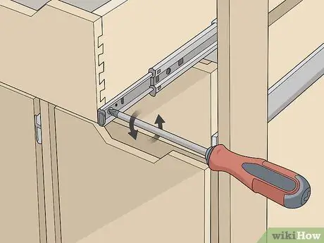 Измерение слайдов ящика, шаг 1