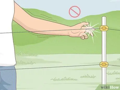 Проверка электрического забора. Шаг 16