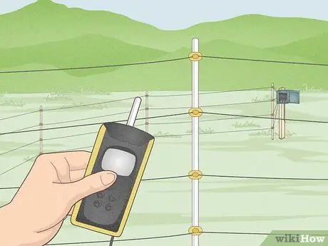 Проверка электрического забора, шаг 2