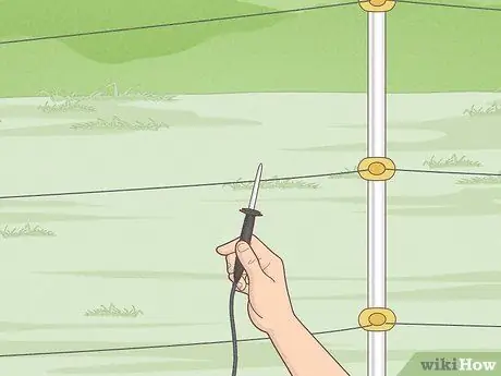 Проверка электрического забора, шаг 3