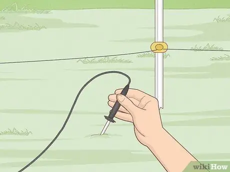 Проверьте электрический забор Шаг 4