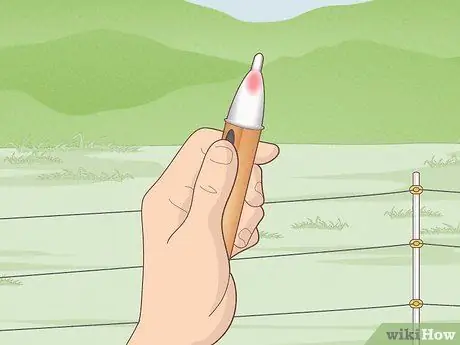 Проверка электрического забора Шаг 8