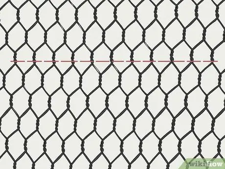 Вырезать забор звена цепи Шаг 2