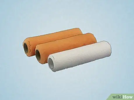 Используйте малярный валик. Шаг 3