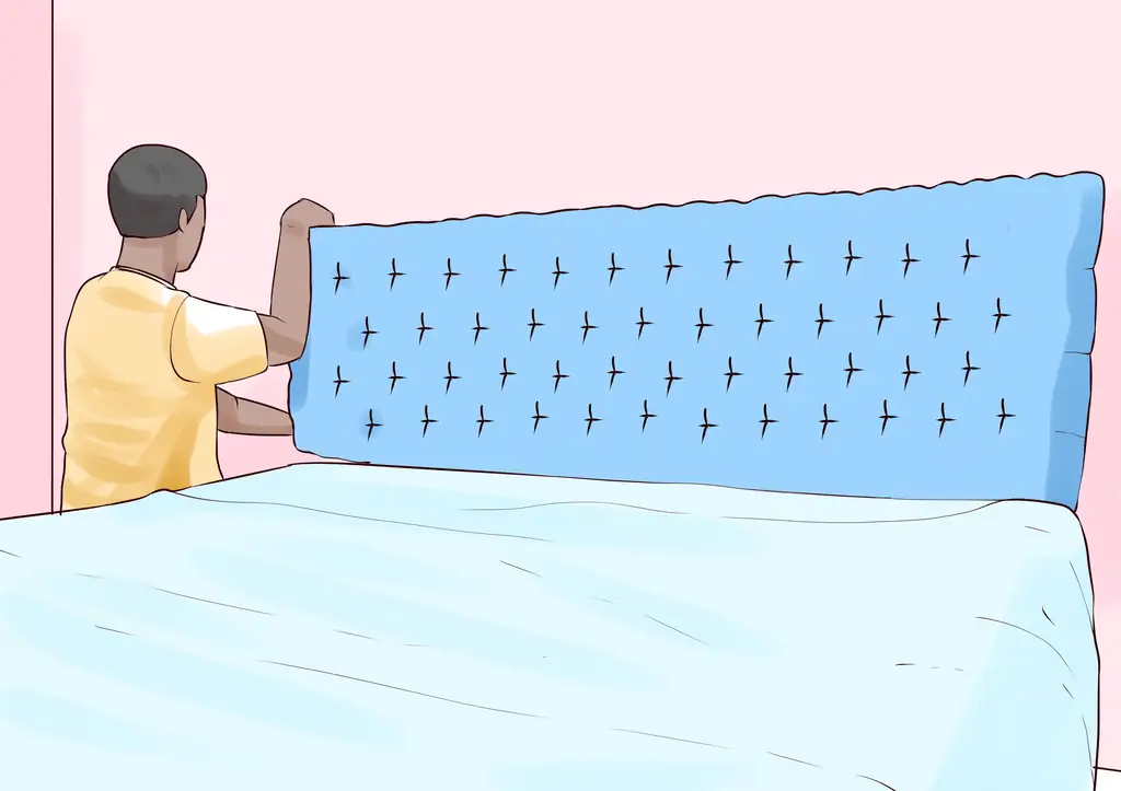 Как сделать изголовье из искусственной кожи: 13 шагов (с иллюстрациями)