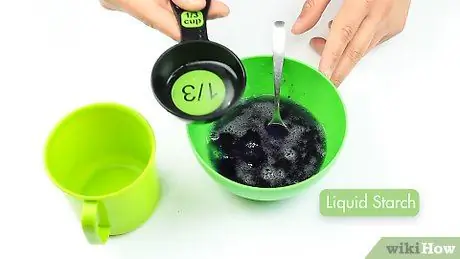 Сделать слайм с блестками Шаг 4