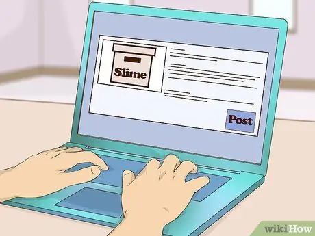 Продать слизь Шаг 11