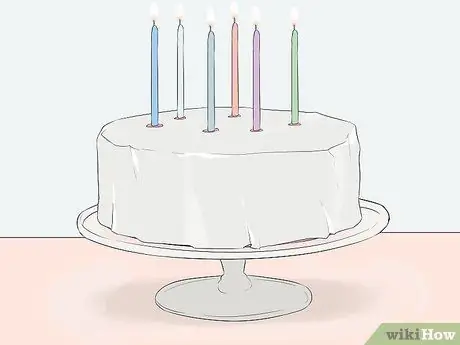 Обновите традицию свечей на день рождения, шаг 2