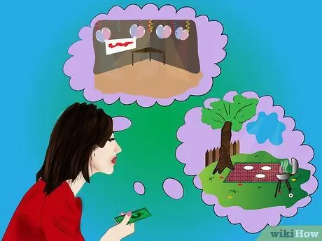 Решите, что делать на вечеринке по случаю дня рождения. Шаг 7