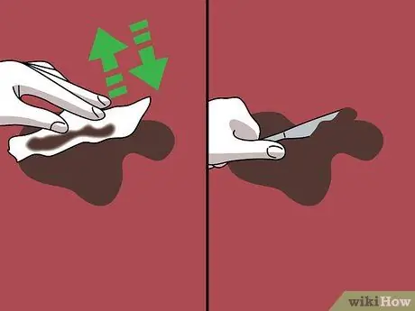 Чистый шоколад с ковра Шаг 2