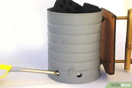 Создание сильного горящего угля без жидкости для зажигалки Шаг 4