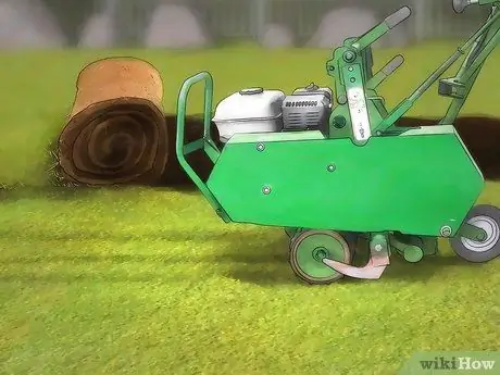 Заменить старую лужайку Шаг 1